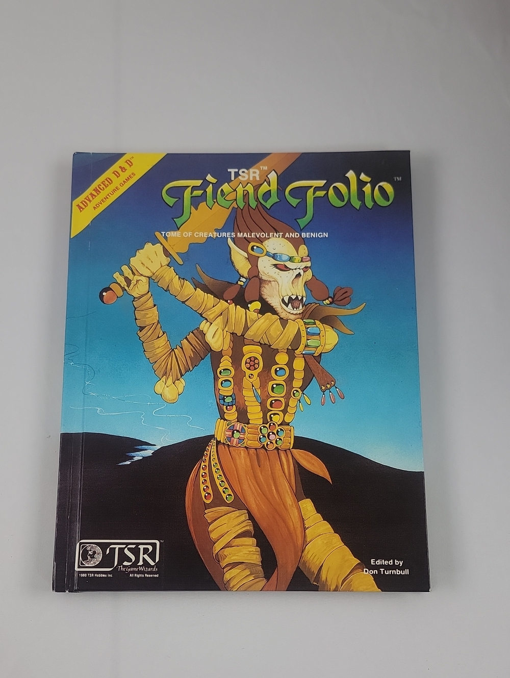 TSR Fiend Folio RPG Hardcover Advanced D&D DUNGEONS AND DRAGONS